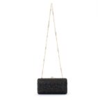 Olga Berg Kira Hotfix Clutch - Black - Image 3