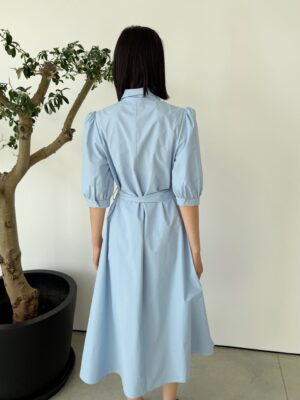 Jovonna London Lenka Dress Blue Back View